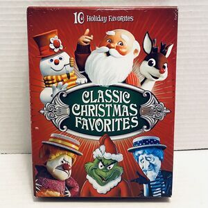 Classic Christmas Favorites (DVD, 2008, 4 Disc Set) Rudolph, Frosty, The Grinch